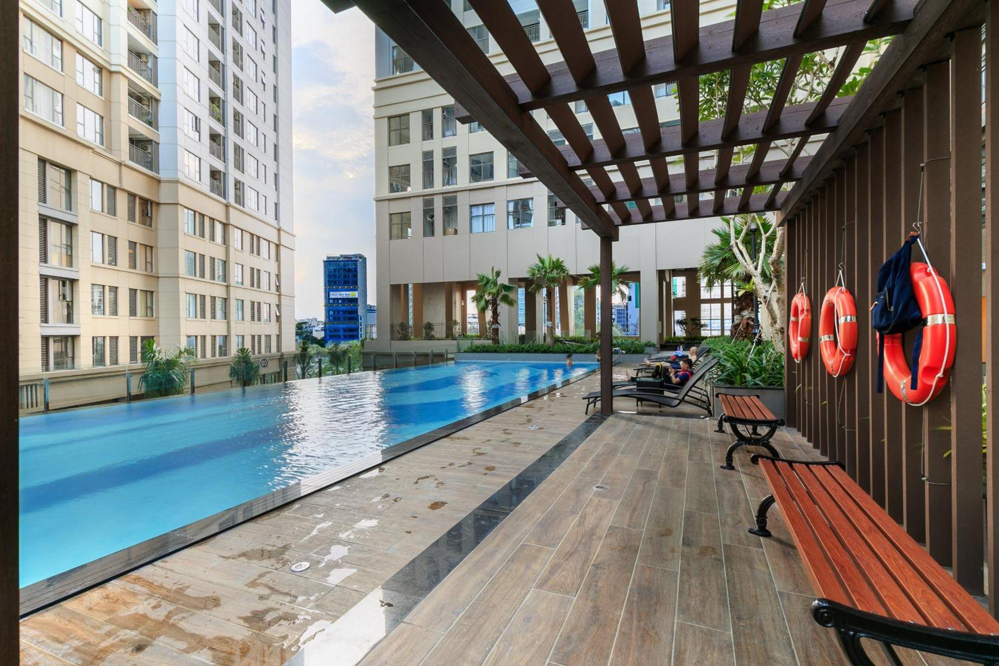 Ct Apartment At Rivergate Residence D4 胡志明市 外观 照片