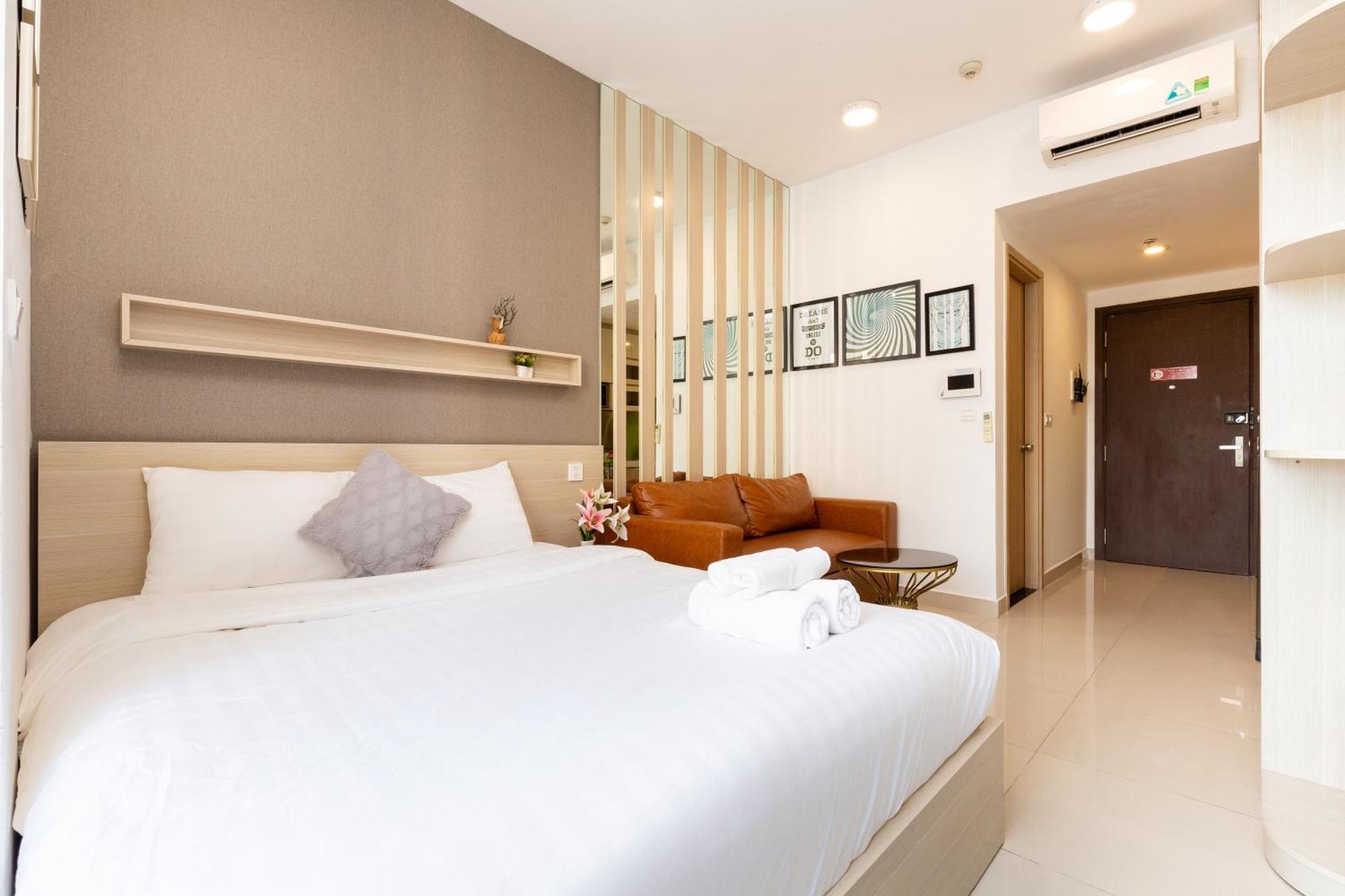 Ct Apartment At Rivergate Residence D4 胡志明市 外观 照片