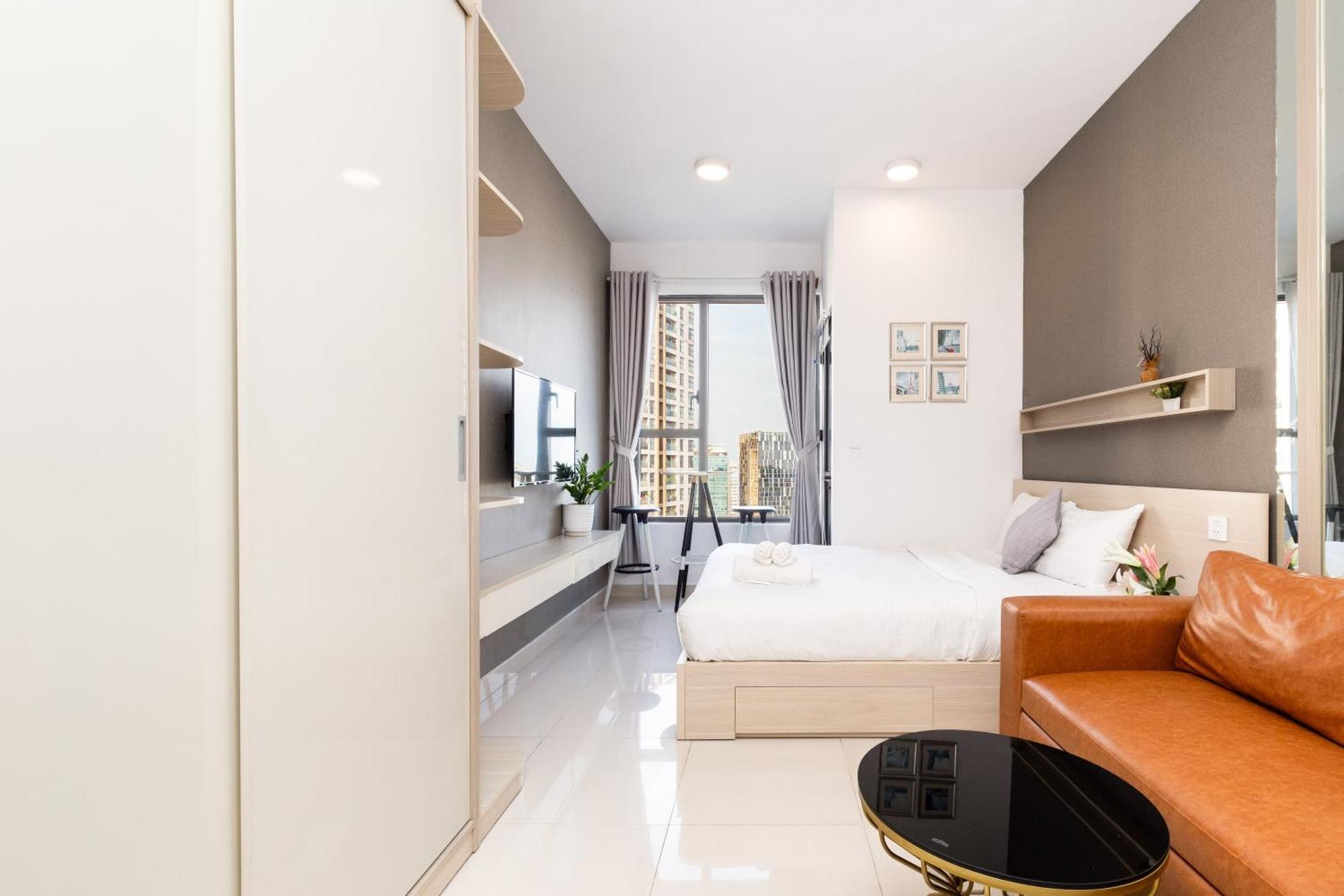 Ct Apartment At Rivergate Residence D4 胡志明市 外观 照片